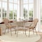 Flash Furniture Lourdes French Bistro 31.5in. Tbl, Natural/Wht PE Rattan, Glss Top w/2 Stck Chairs - Light Natural SDA-AD641012-80-2001-F-NATWH-LTNAT-GG - alternate 1